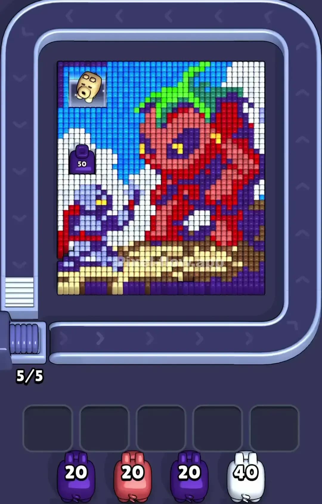 Pixel Flow Level 1259 Screenshot