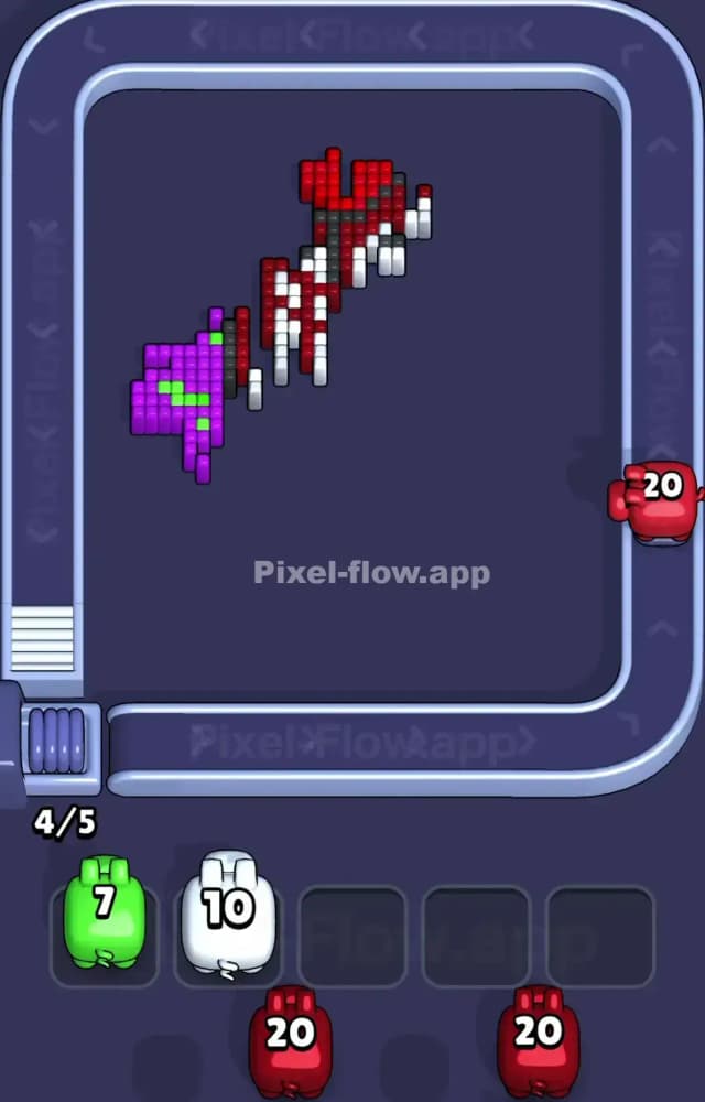 Pixel Flow Level 1562 Solution 3