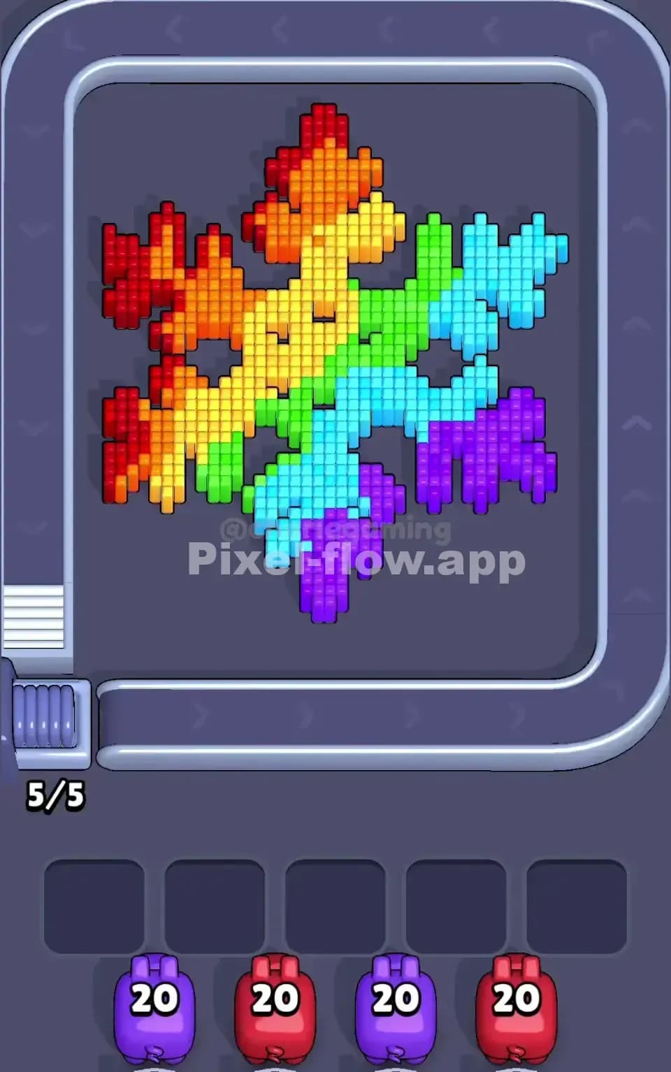 Pixel Flow Level 170 Screenshot