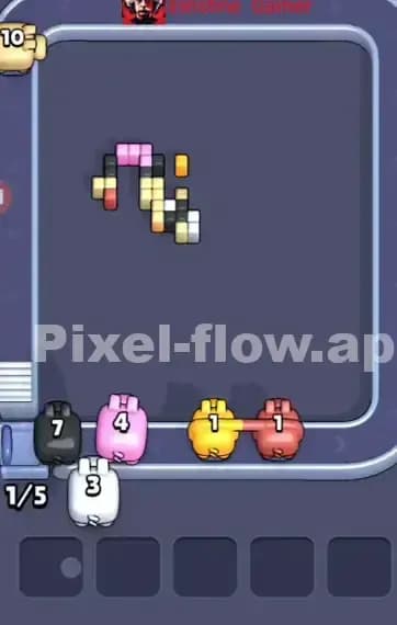 Pixel Flow Level 322 Solution 3