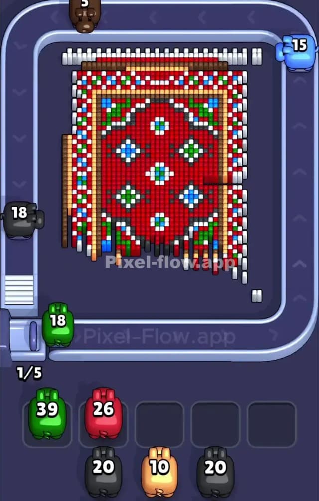 Pixel Flow Level 917 Solution 1