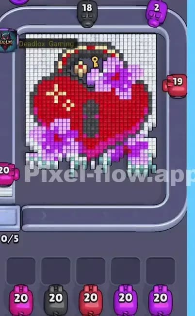 Pixel Flow Level 449 Solution 1