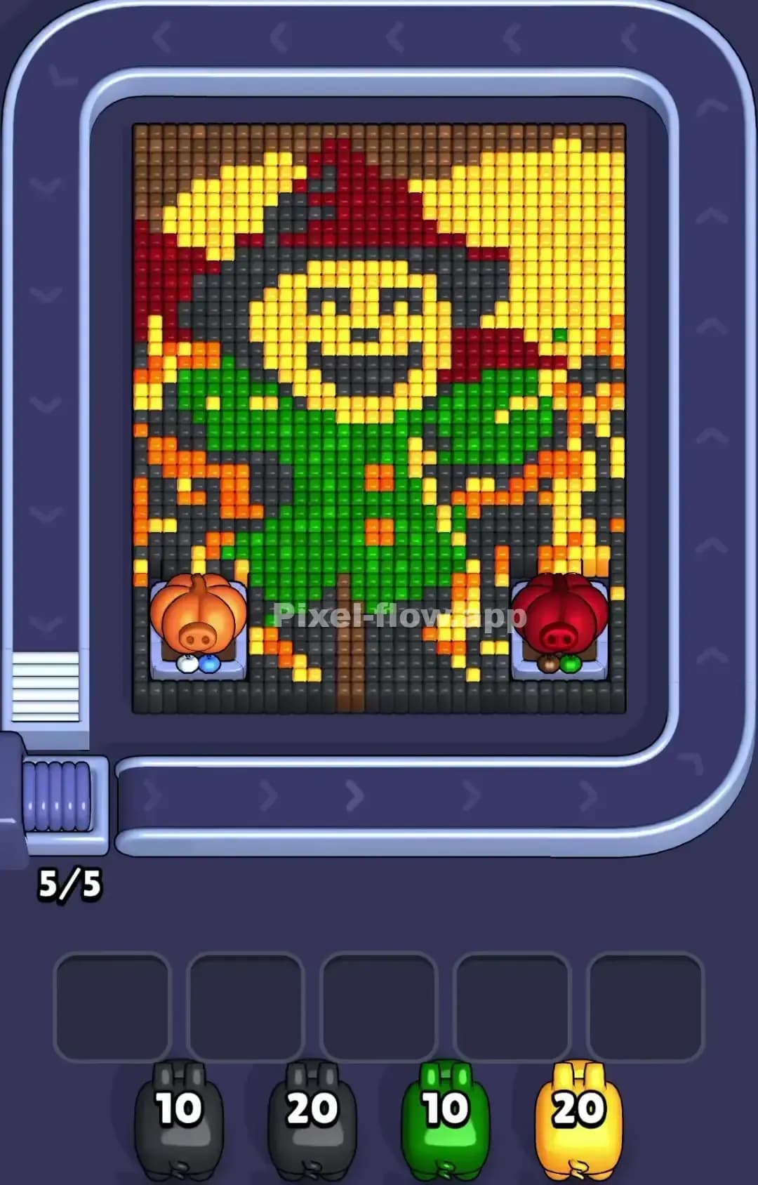 Pixel Flow Level 1236 Screenshot