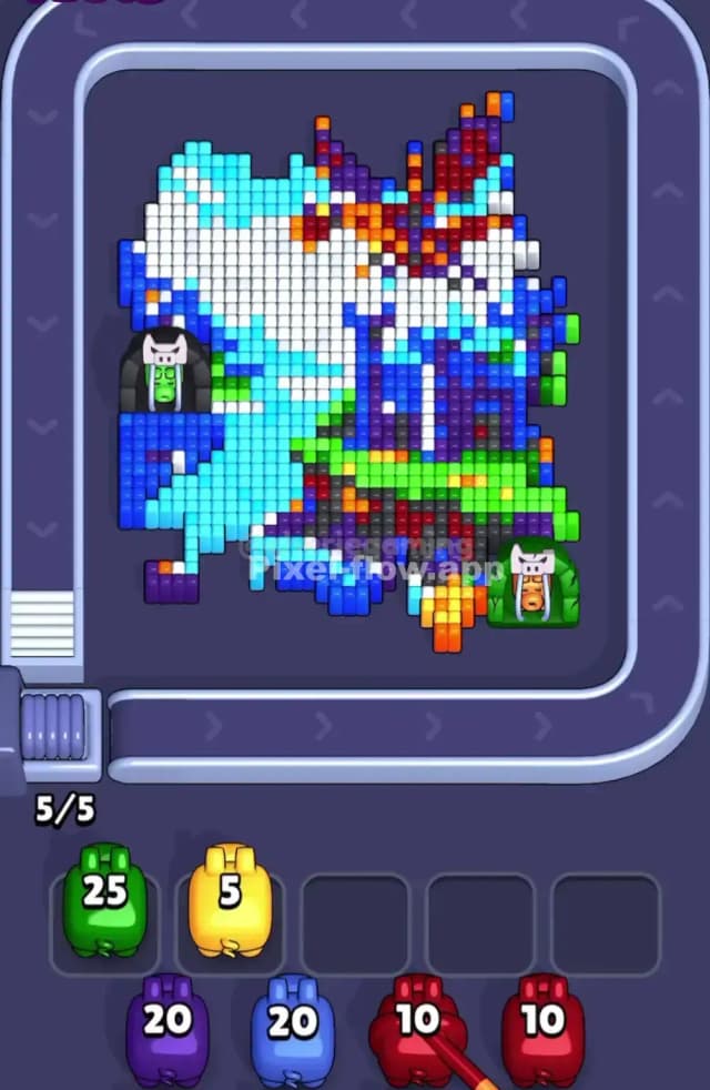 Pixel Flow Level 1763 Solution 1