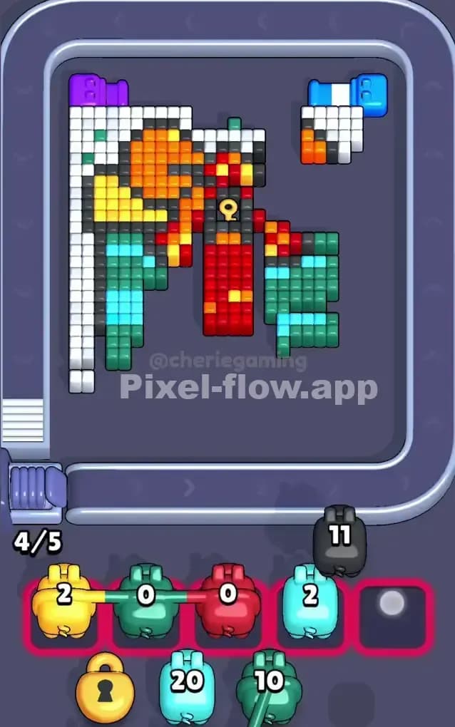 Pixel Flow Level 286 Solution 2