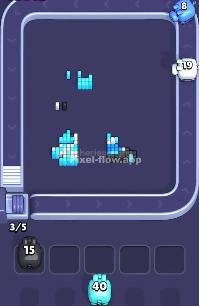 Pixel Flow Level 1602 Solution 3