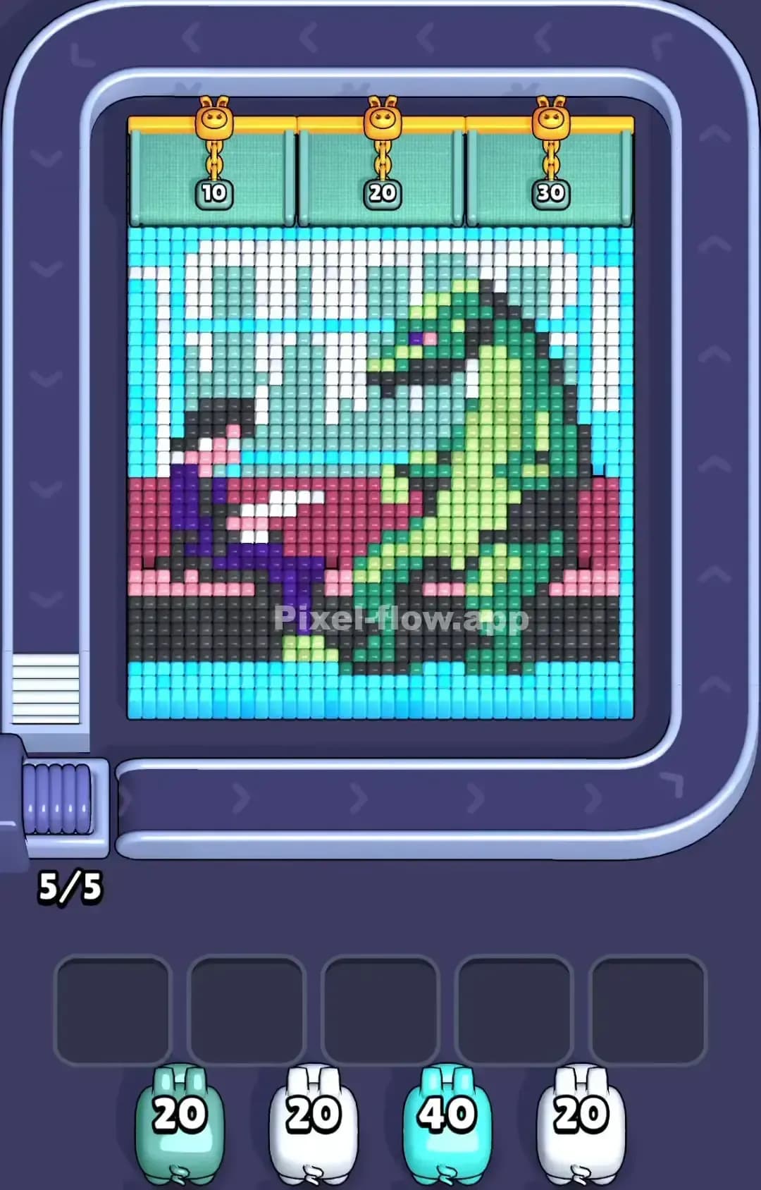 Pixel Flow Level 1095 Screenshot