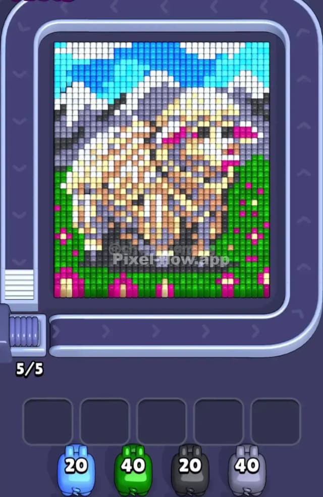 Pixel Flow Level 1793 Gameplay