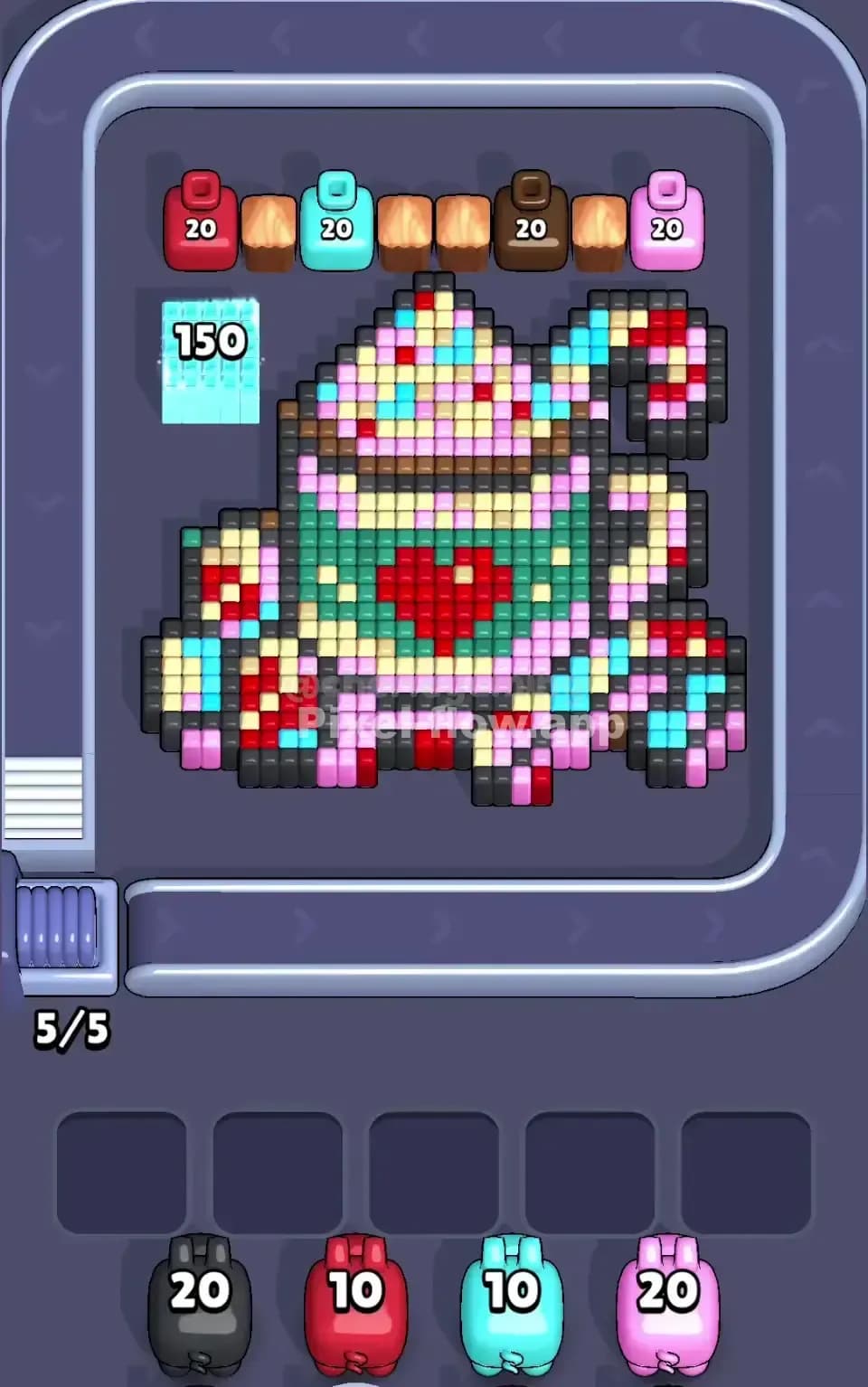 Pixel Flow Level 462 Screenshot