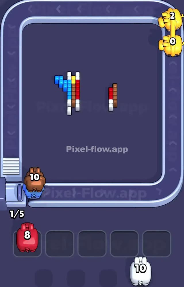 Pixel Flow Level 1081 Solution 3