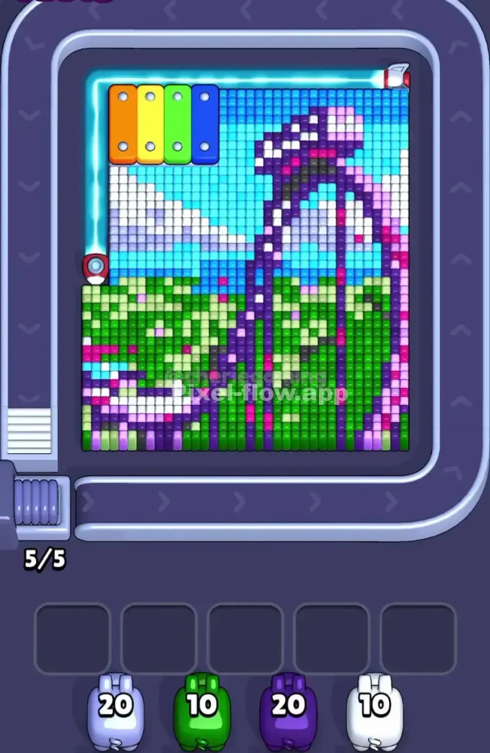Pixel Flow Level 1652 Screenshot