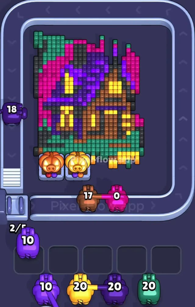 Pixel Flow Level 846 Solution 1