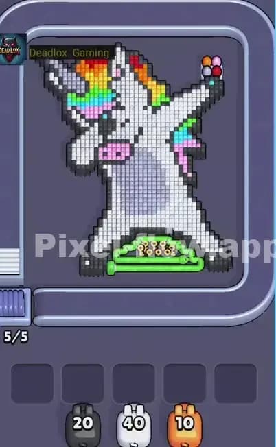 Pixel Flow Level 444 Gameplay