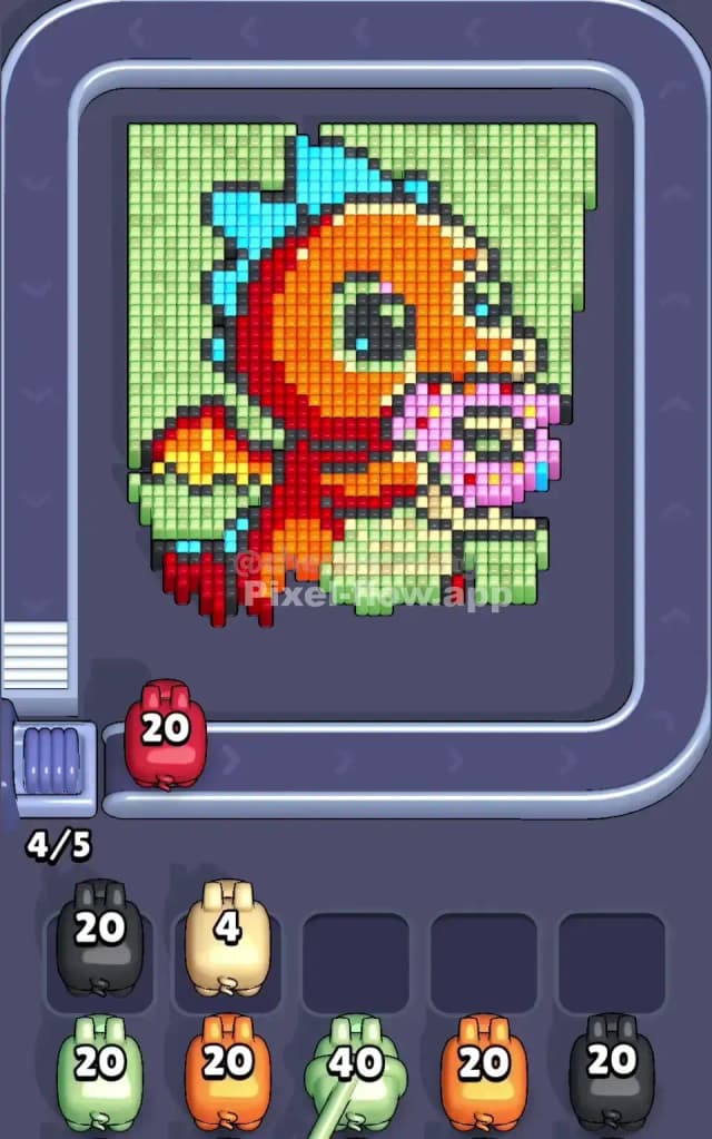 Pixel Flow Level 770 Solution 1