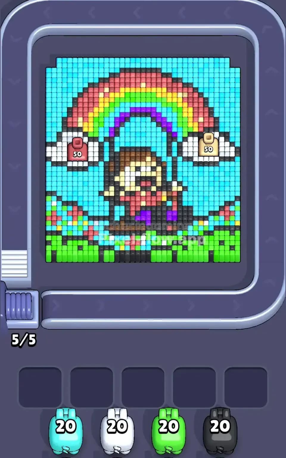 Pixel Flow Level 436 Screenshot