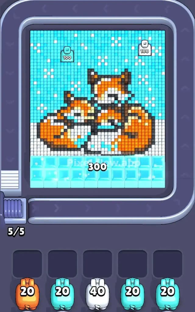 Pixel Flow Level 667 Gameplay