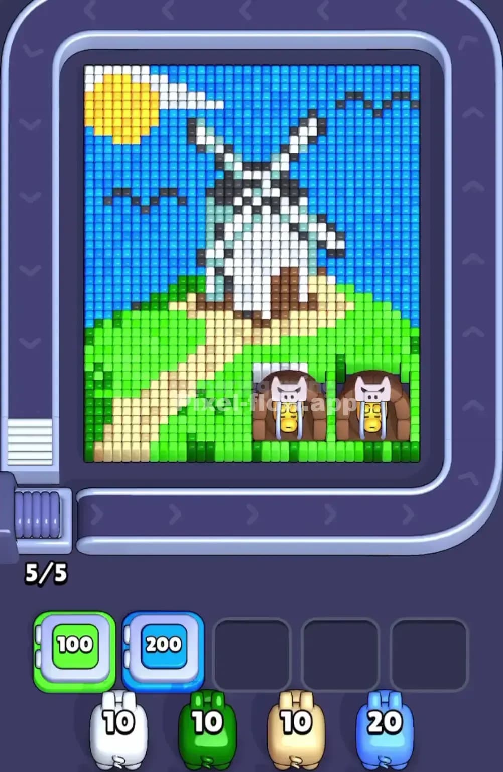 Pixel Flow Level 1803 Screenshot