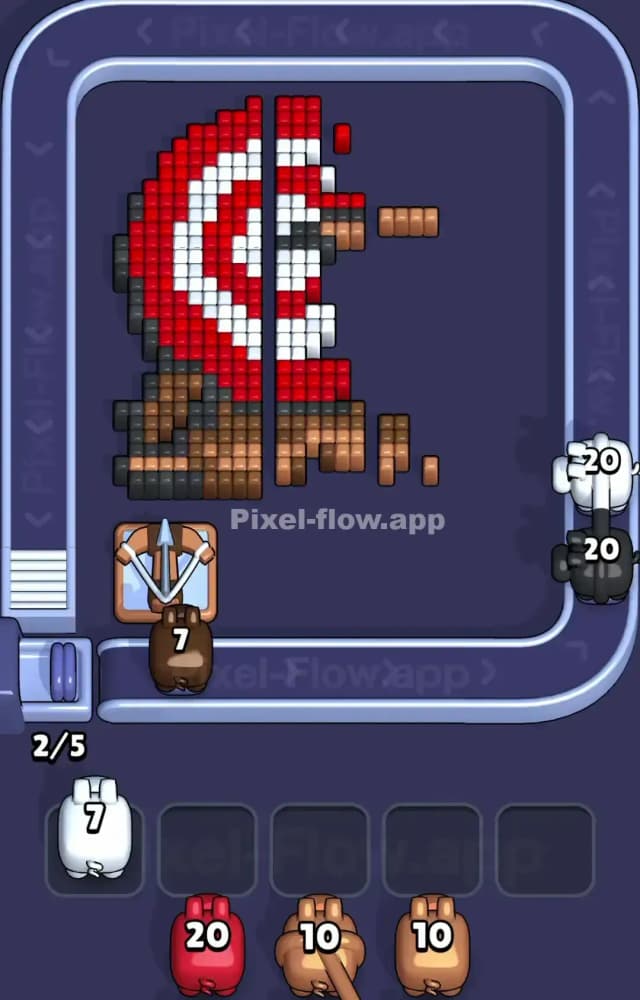 Pixel Flow Level 1511 Solution 1