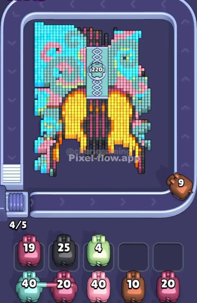 Pixel Flow Level 1663 Solution 1