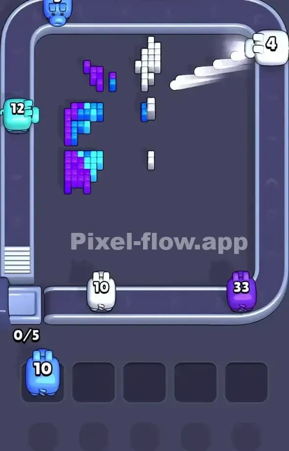 Pixel Flow Level 547 Solution 3