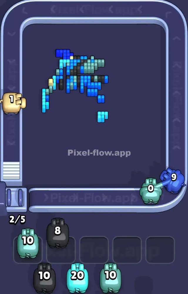 Pixel Flow Level 1410 Solution 3