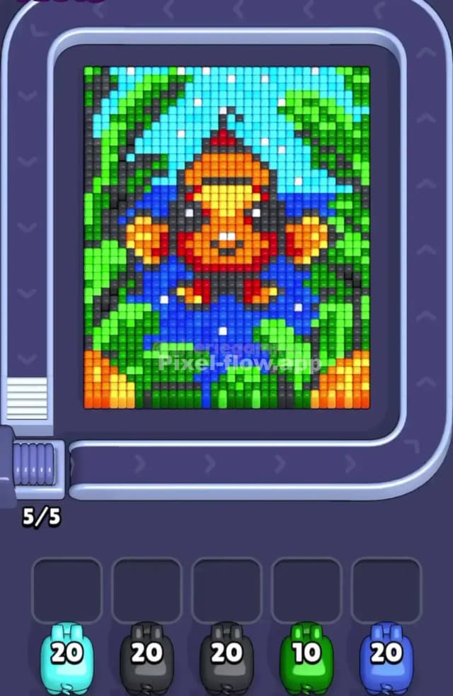 Pixel Flow Level 1653 Gameplay