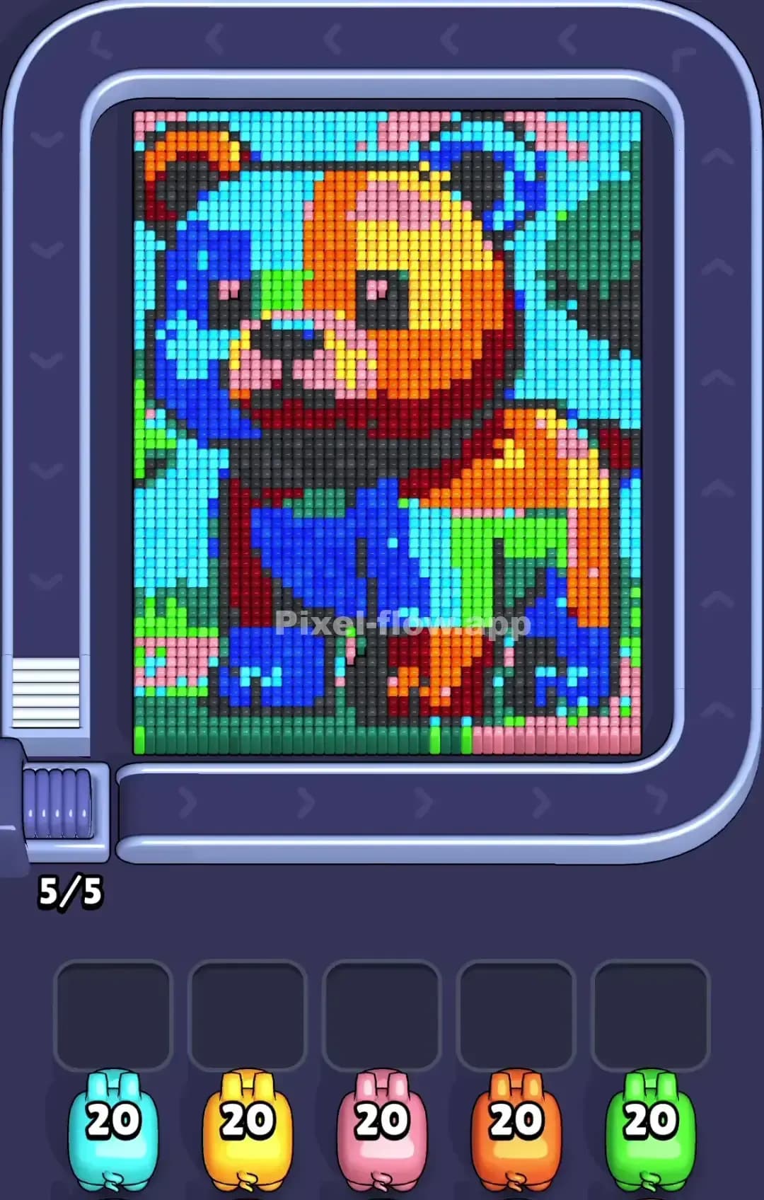 Pixel Flow Level 832 Screenshot