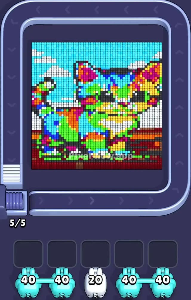 Pixel Flow Level 847 Gameplay