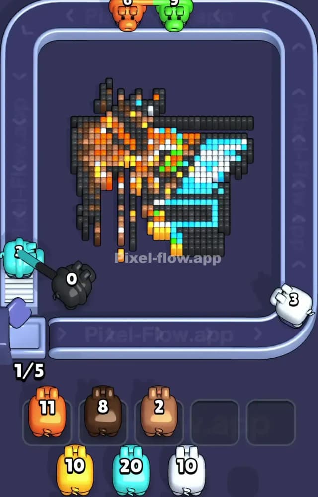 Pixel Flow Level 1549 Solution 2