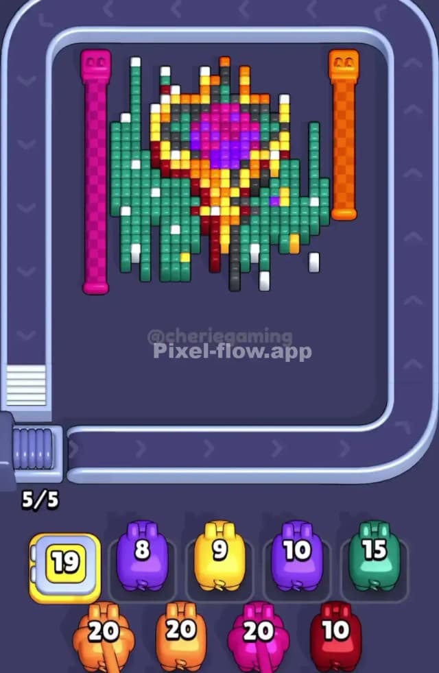 Pixel Flow Level 1804 Solution 2