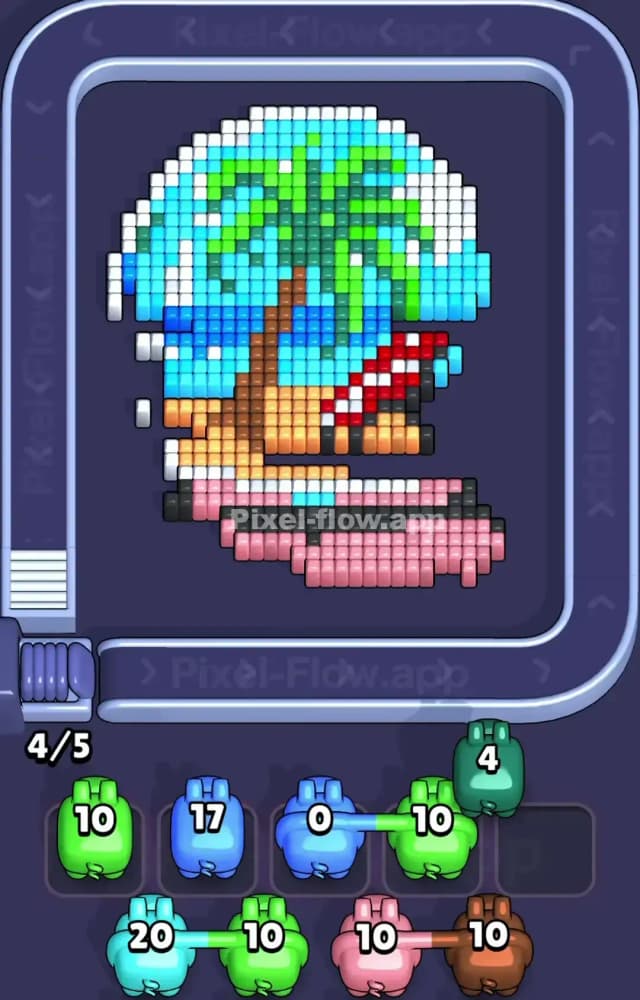 Pixel Flow Level 1479 Solution 1