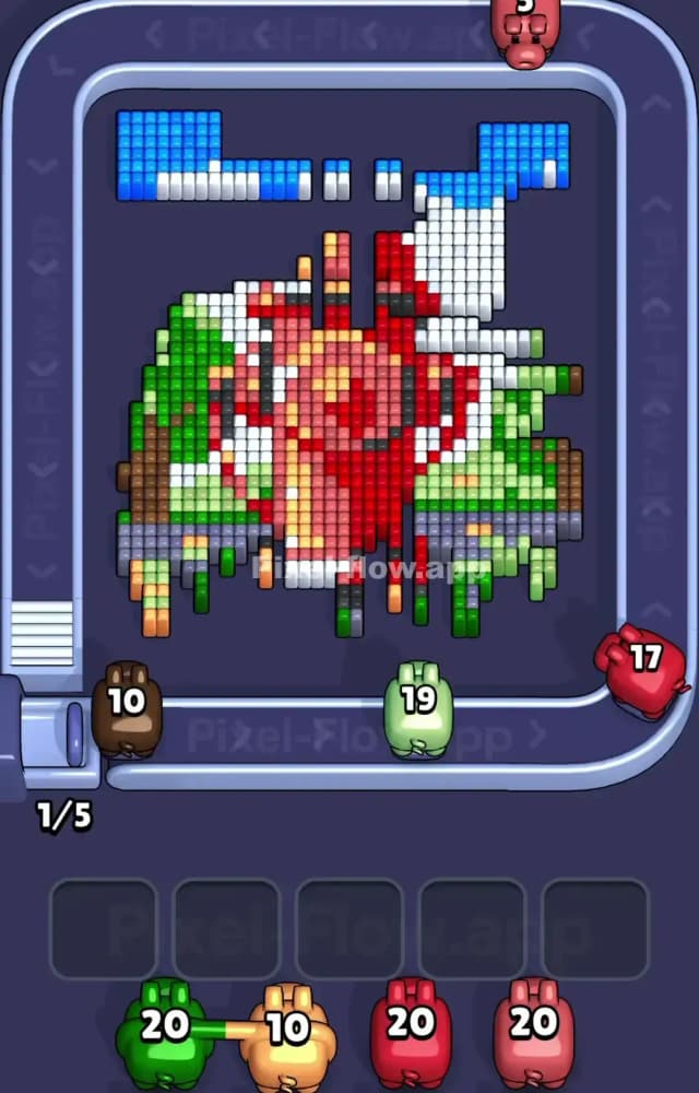 Pixel Flow Level 1559 Solution 3