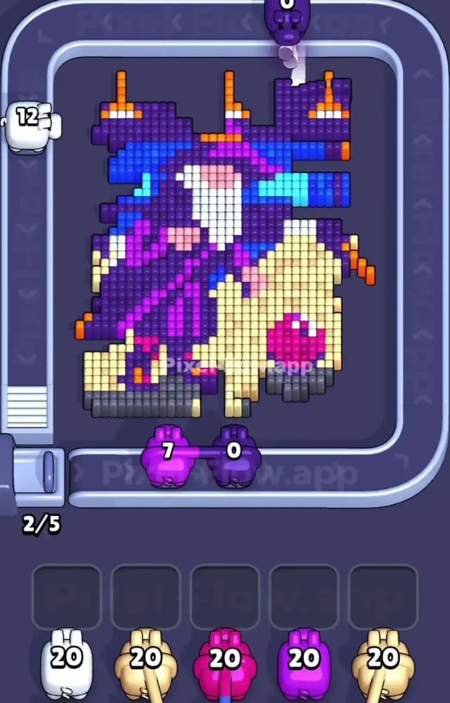 Pixel Flow Level 1067 Solution 1