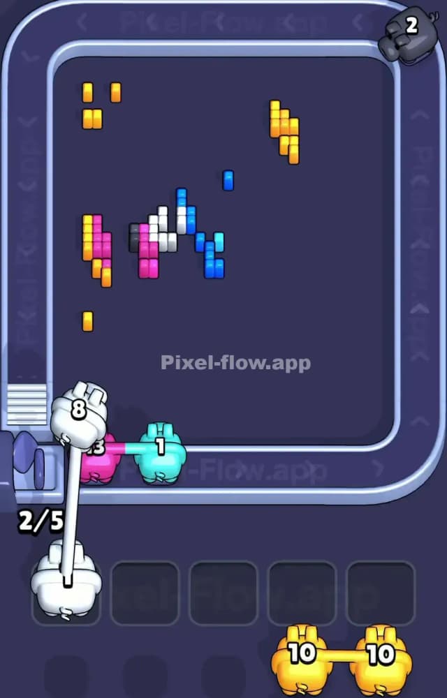 Pixel Flow Level 1154 Solution 3