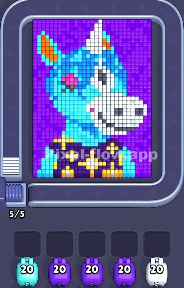 Pixel Flow Level 547 Gameplay