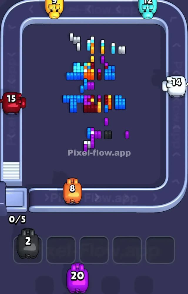 Pixel Flow Level 1163 Solution 3