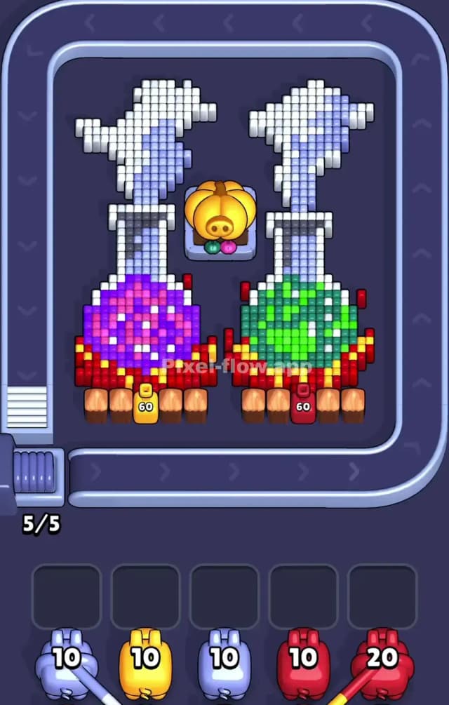 Pixel Flow Level 819 Gameplay