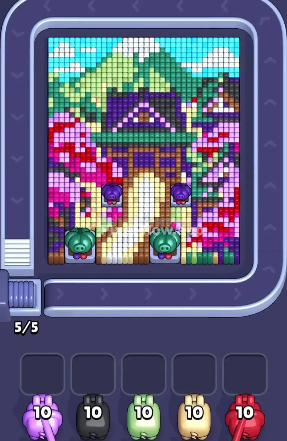 Pixel Flow Level 1835 Screenshot