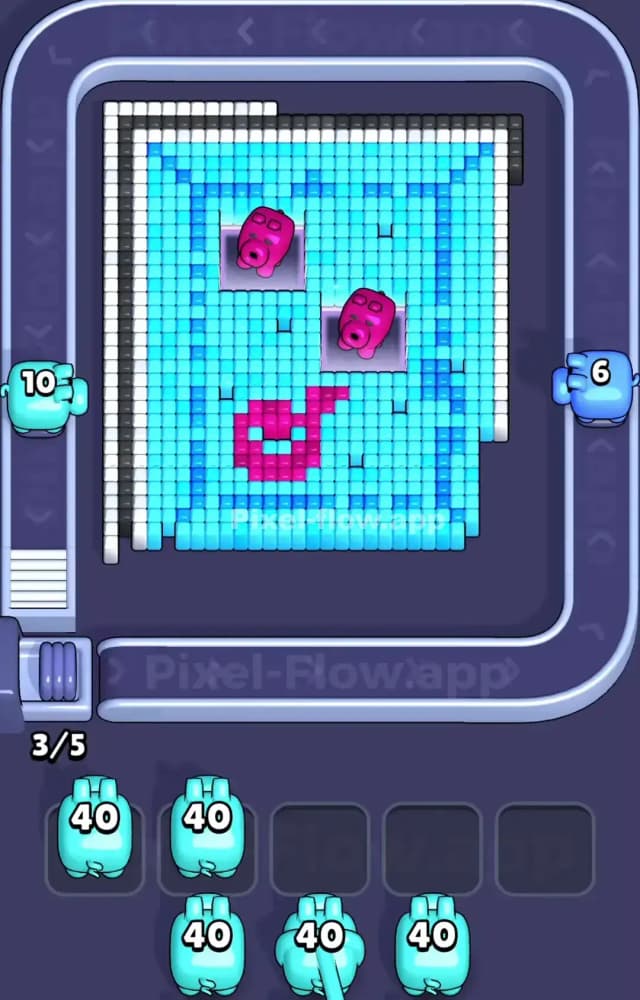 Pixel Flow Level 1061 Solution 2