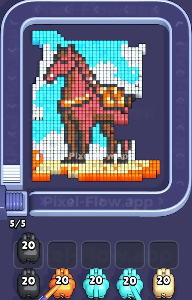 Pixel Flow Level 1039 Solution 1