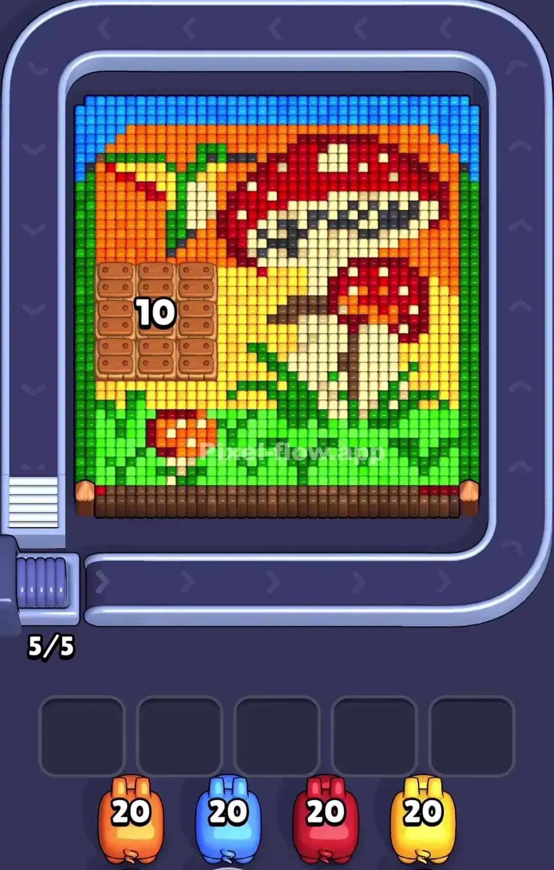 Pixel Flow Level 853 Screenshot