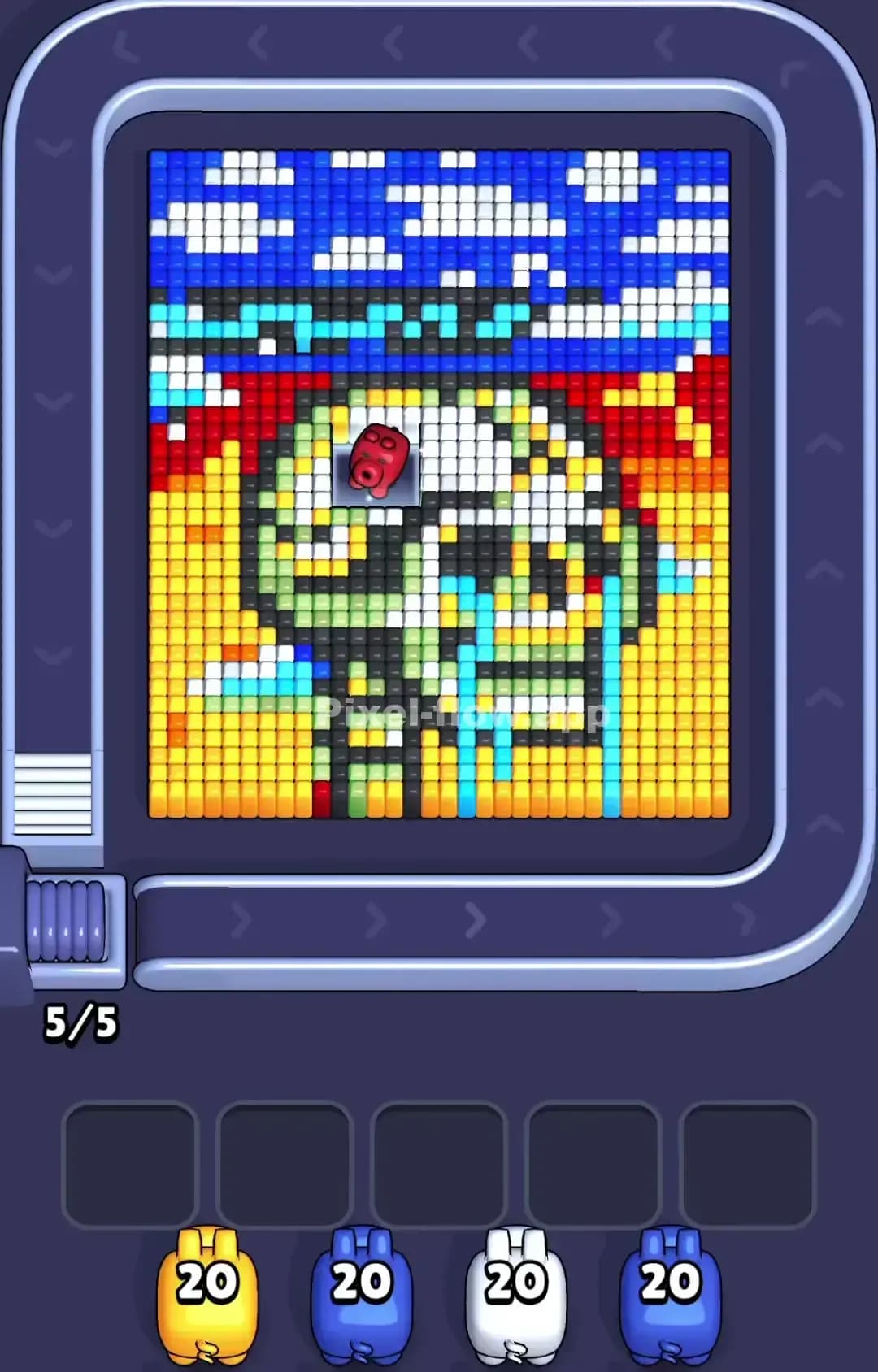 Pixel Flow Level 1005 Screenshot