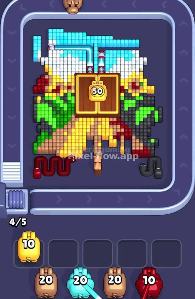 Pixel Flow Level 1852 Solution 1