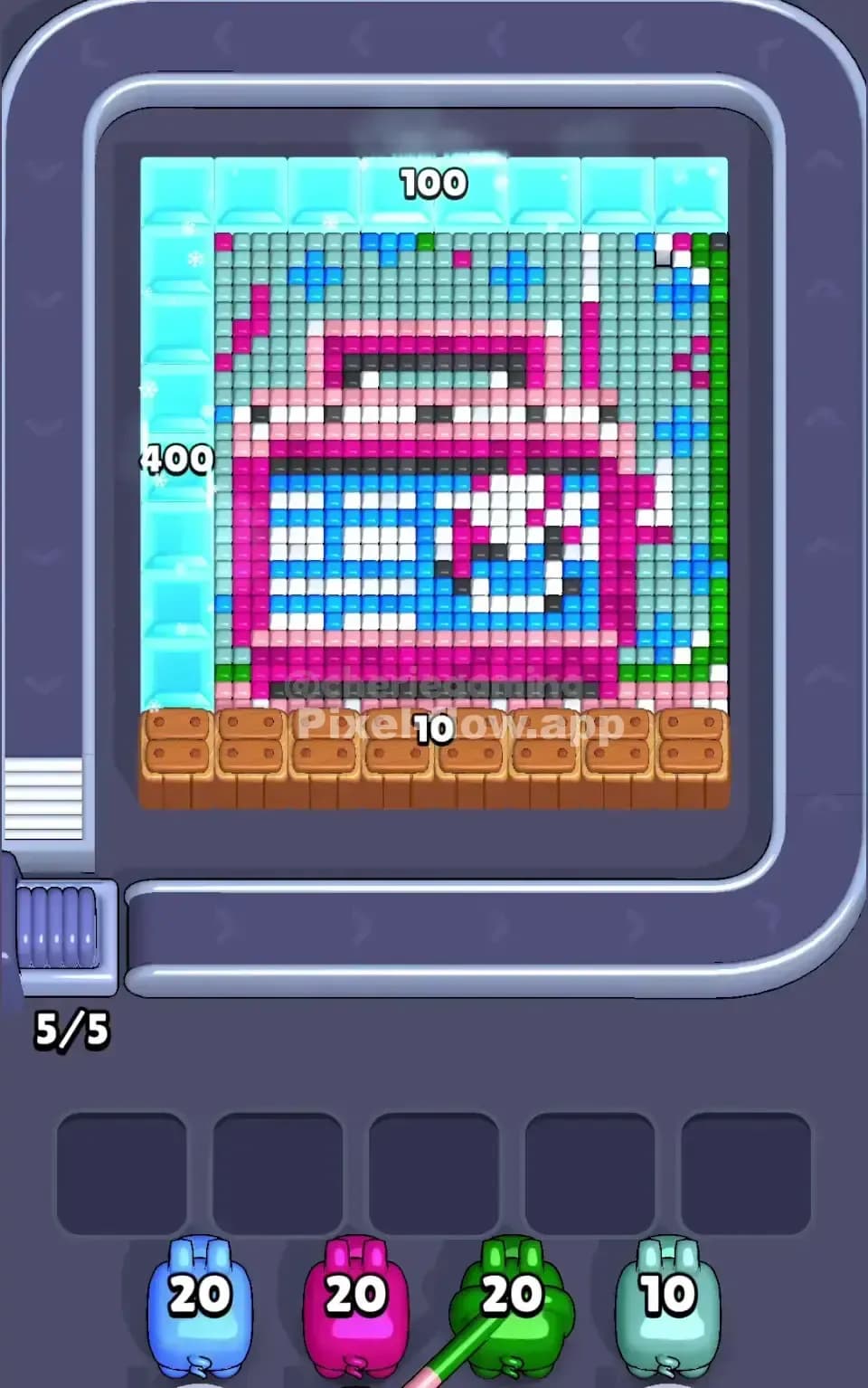 Pixel Flow Level 728 Screenshot
