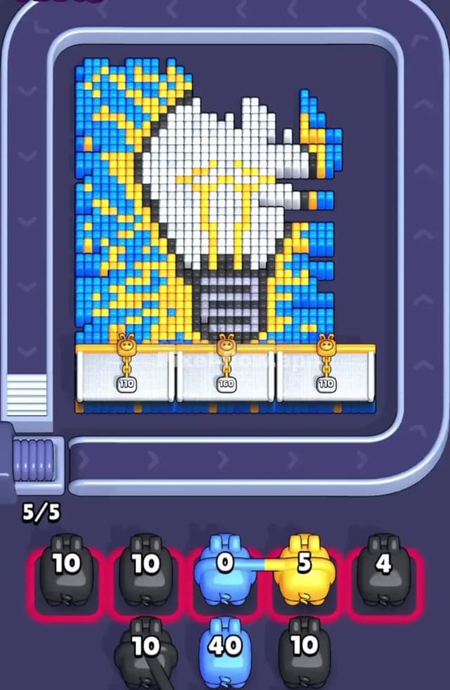 Pixel Flow Level 1656 Solution 1