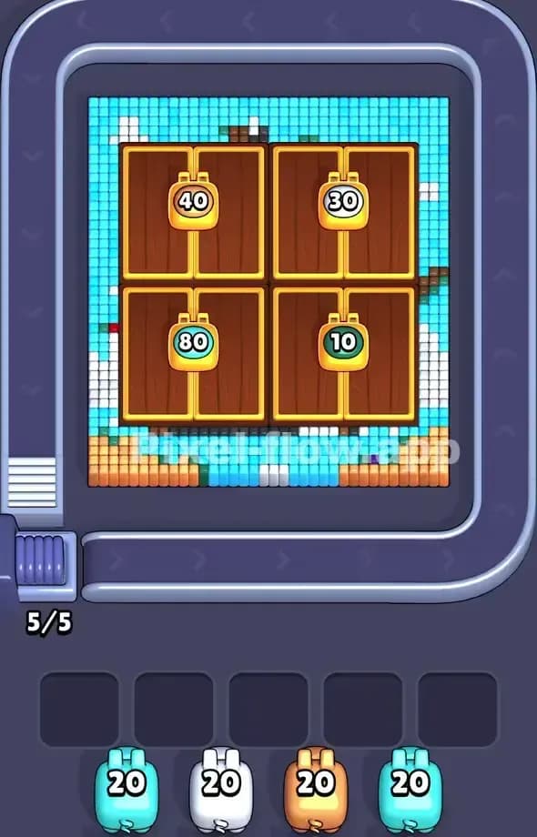 Pixel Flow Level 566 Gameplay