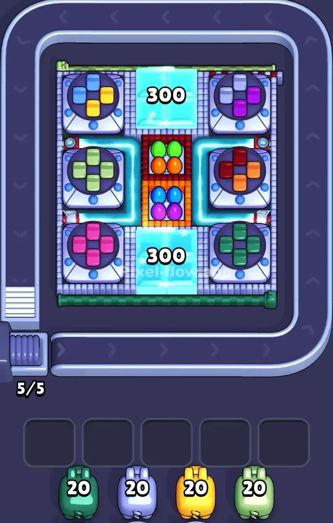 Pixel Flow Level 845 Screenshot