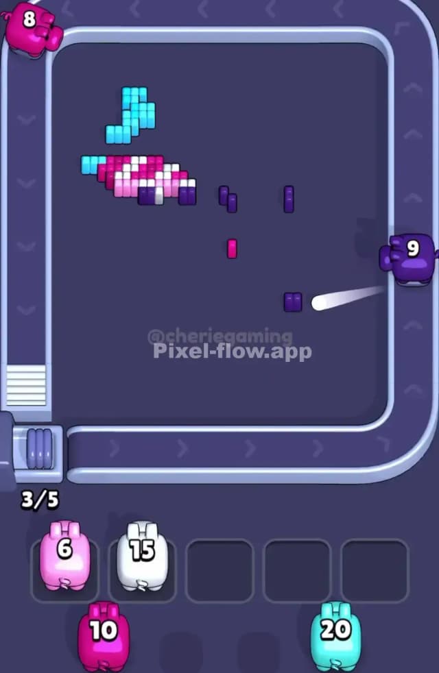 Pixel Flow Level 1874 Solution 3