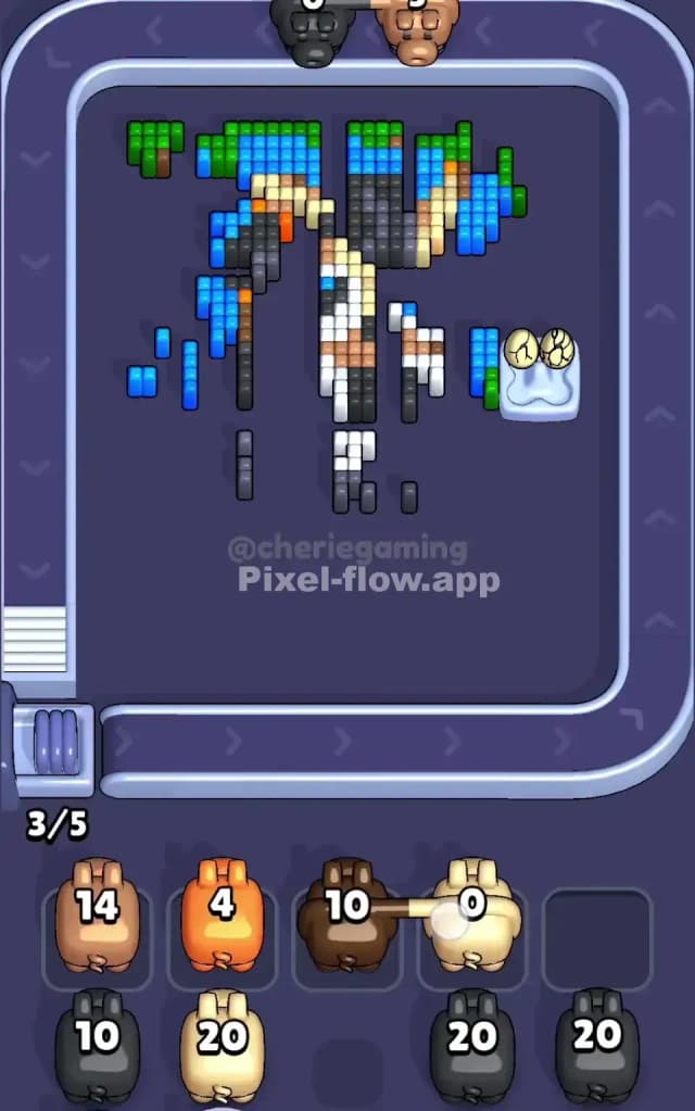 Pixel Flow Level 779 Solution 3
