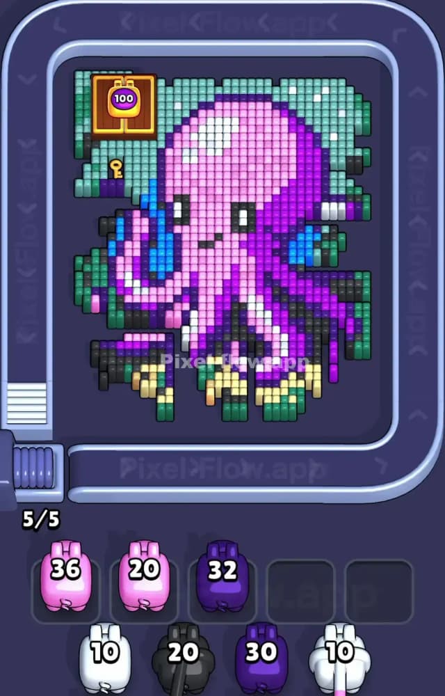 Pixel Flow Level 1567 Solution 1